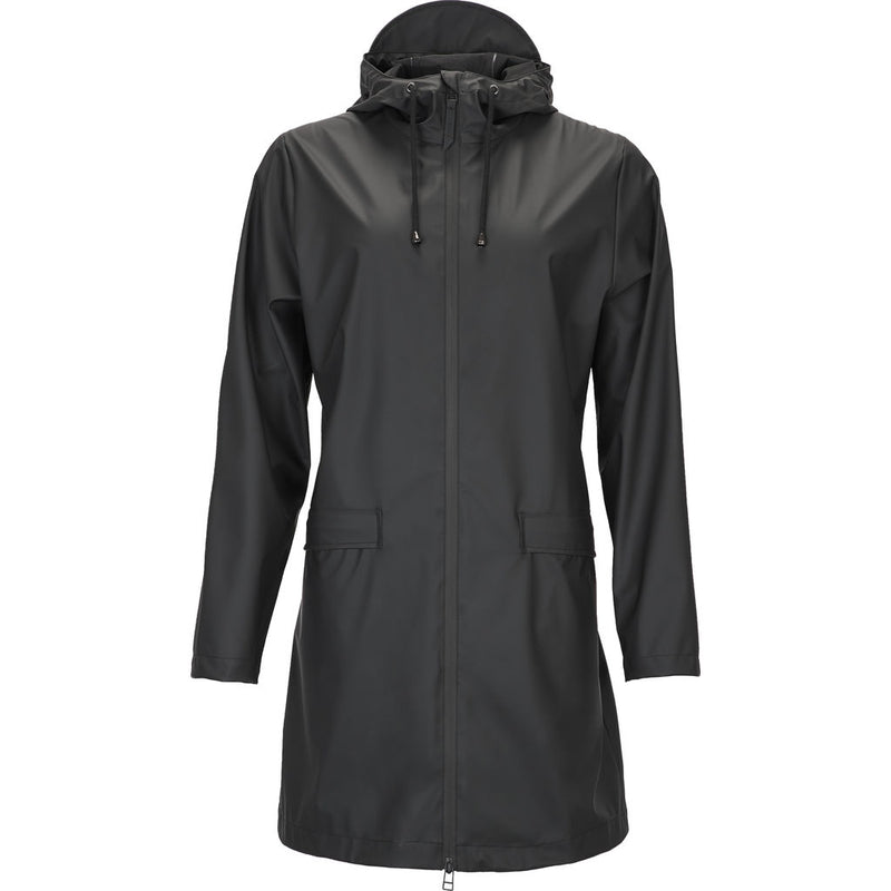 RAINS Women's Waterproof W Coat | Black