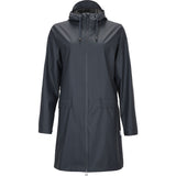 RAINS Women's Waterproof W Coat | Blue