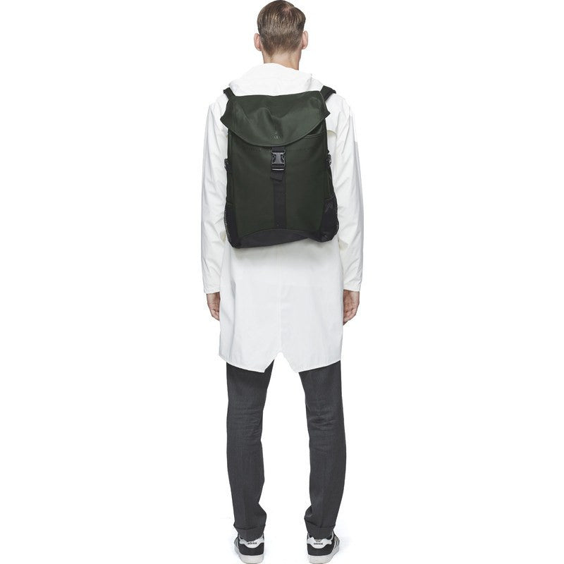 rains runner backpack green Rains Waterproof Runner Backpack