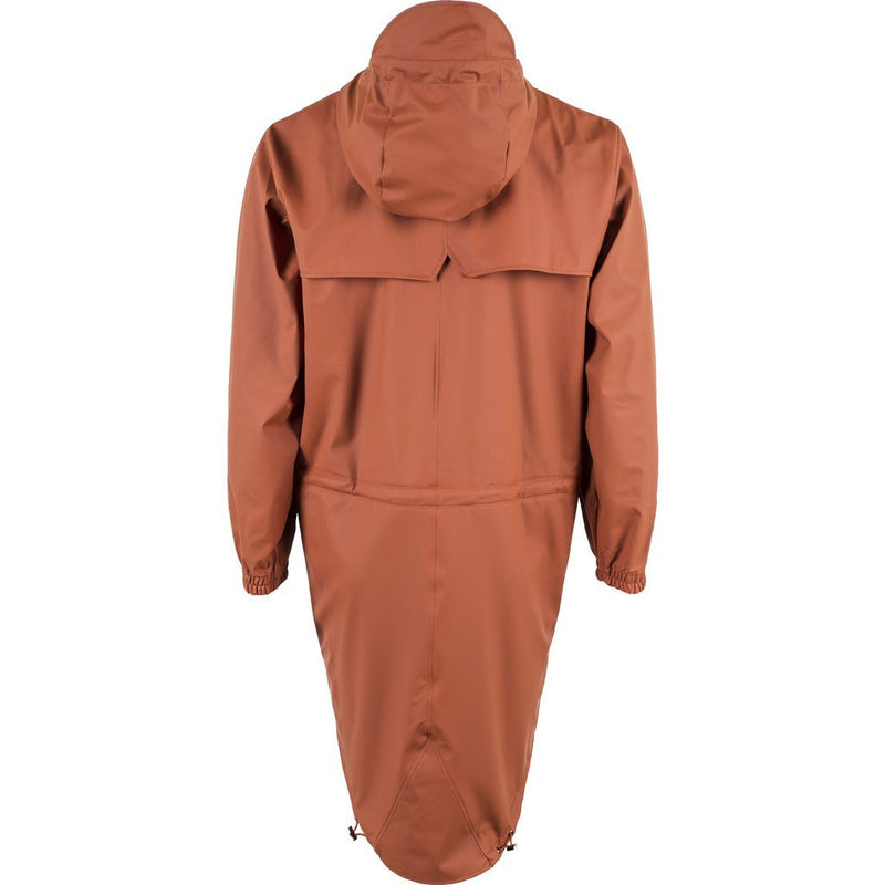 RAINS Waterproof Parka Coat | Rust 1233 S/M
