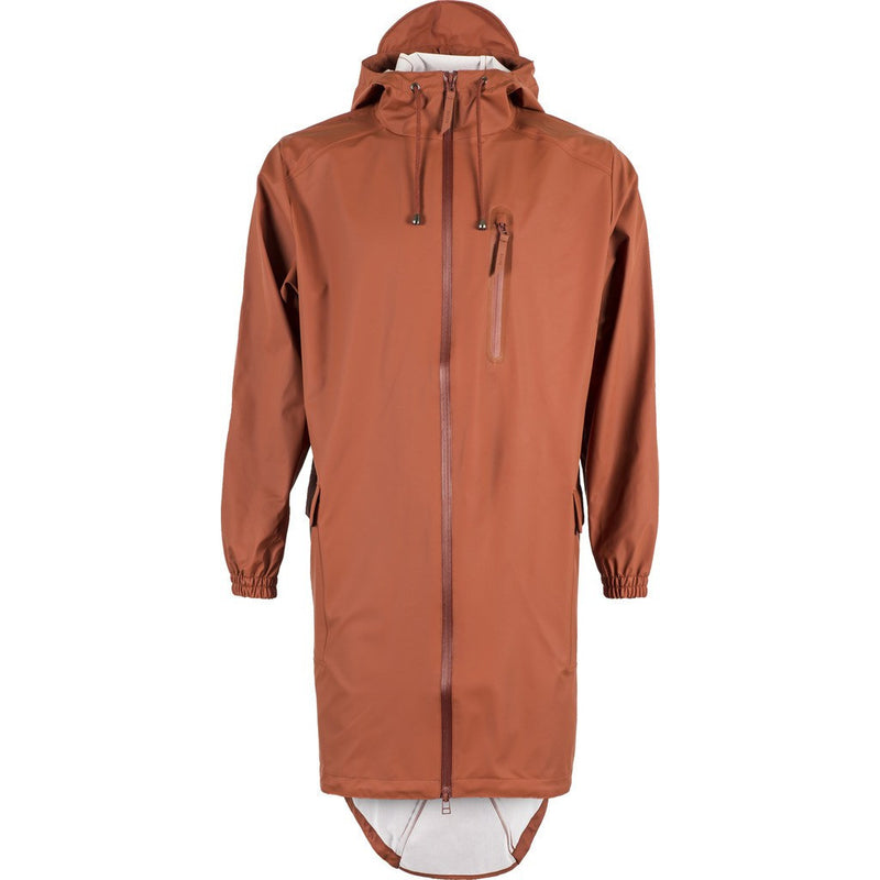 RAINS Waterproof Parka Coat | Rust 1233 M/L