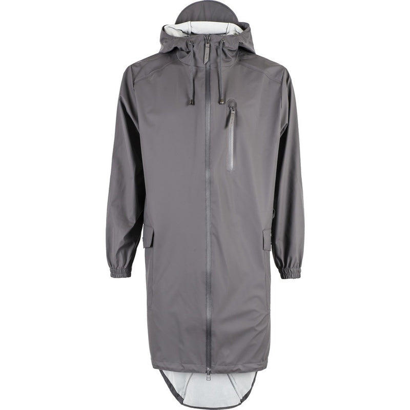 RAINS Waterproof Parka Coat | Smoke 1233 M/L
