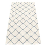Pappelina Rex Woven Plastic Washable Rug With Double Folded Hemmed Edge 