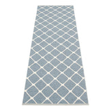 Pappelina Rex Woven Plastic Washable Rug With Double Folded Hemmed Edge 