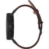 Vestal Retrofocus Chrono Watch | Dark Brown/Black/Tan/Italian Leather SLRCL003