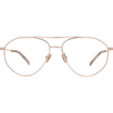 DIFF Eyewear Scout Blue Light Glasses | Rose Gold