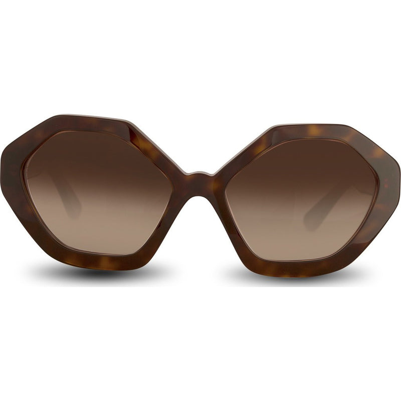 Velvet Eyewear Rita Tortoise Sunglasses | Brown Fade V016TT01
