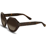 Velvet Eyewear Rita Tortoise Sunglasses | Brown Fade V016TT01