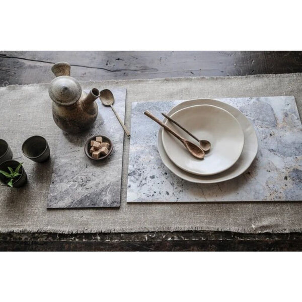 Beija Flor Marble Placemats Set of 4 | Grey/Gold