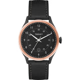 Tsovet SVT-RM40 Rose Gold & Black Watch | Black Leather RM351010-40