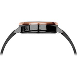 Tsovet SVT-RM40 Rose Gold & Black Watch | Black Leather RM351010-40
