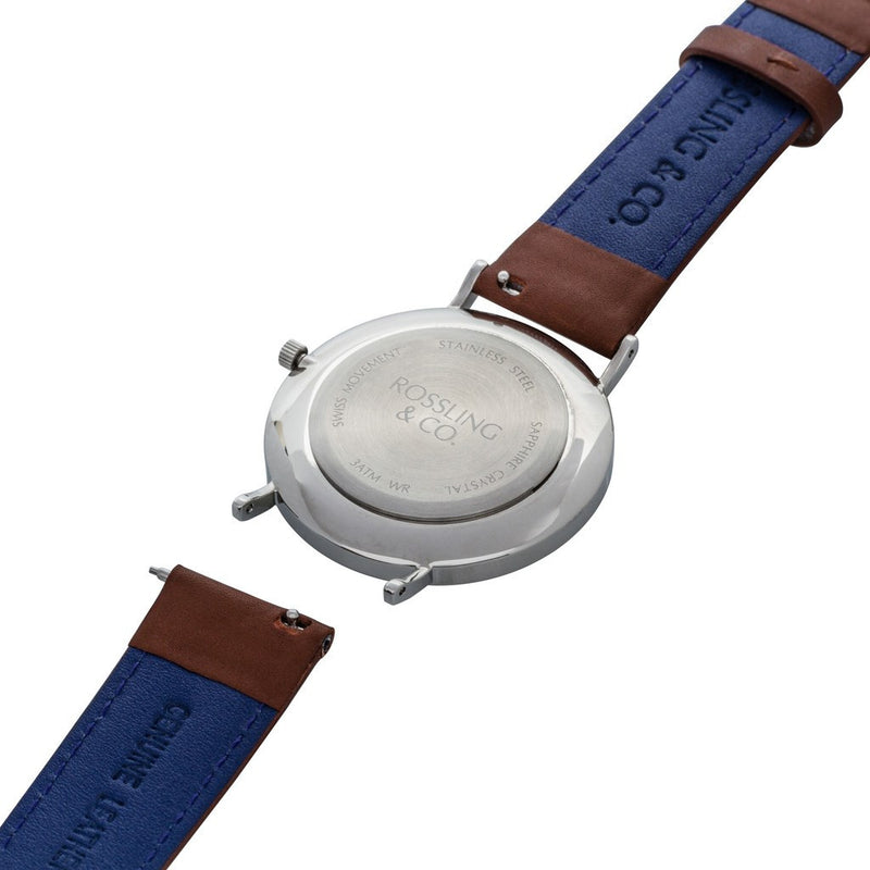 Rossling & Co. Metropolitan Automatic Watch | Blue RO-004-006