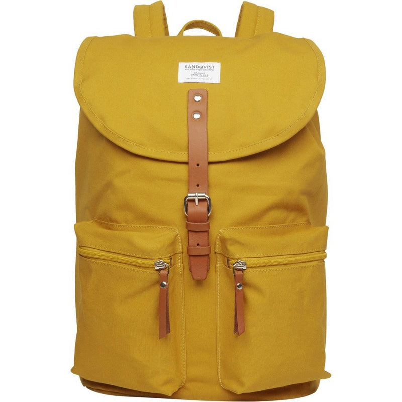 Sandqvist Roald Ground Backpack | Yellow SQA535