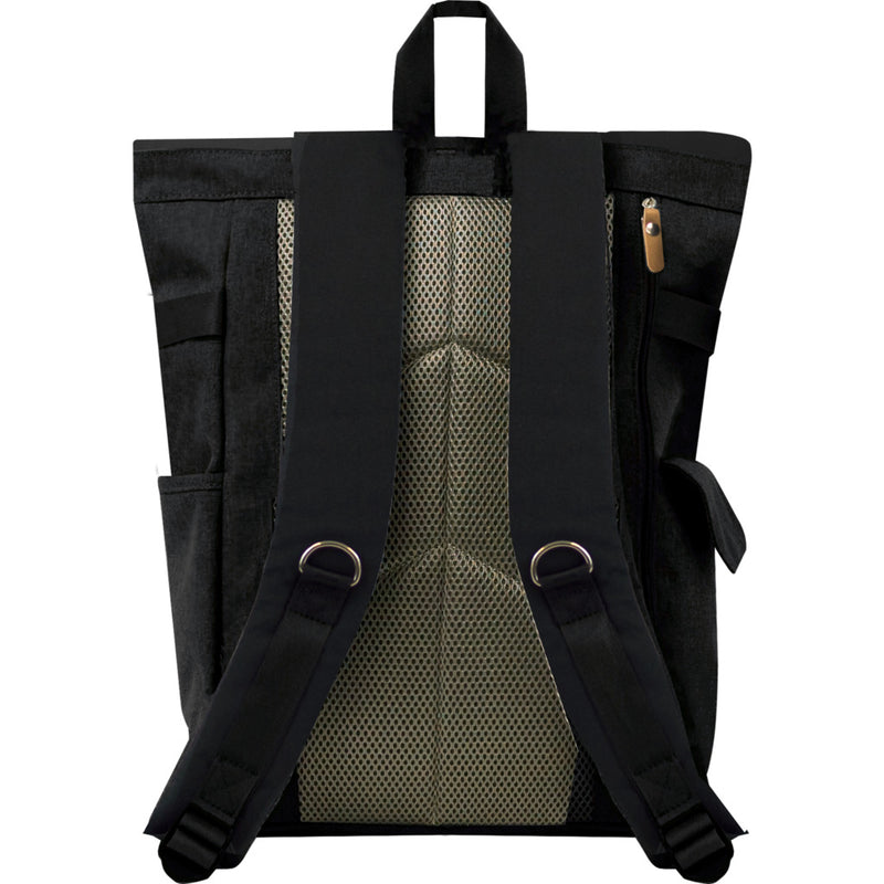 Harvest Label Rolltop Backpack Plus | Black – Sportique