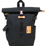 Harvest Label Rolltop Backpack Plus | Black hfc-9017-blk
