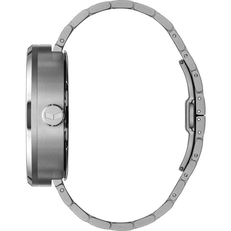 Vestal Roosevelt 5-Link Metal Watch | Silver/White