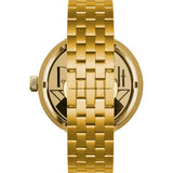 Vestal Roosevelt 5-Link Metal Watch | Gold/Brown