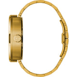 Vestal Roosevelt 5-Link Metal Watch | Gold/Brown