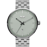 Vestal Roosevelt 5-Link Metal Watch | Silver/Marine