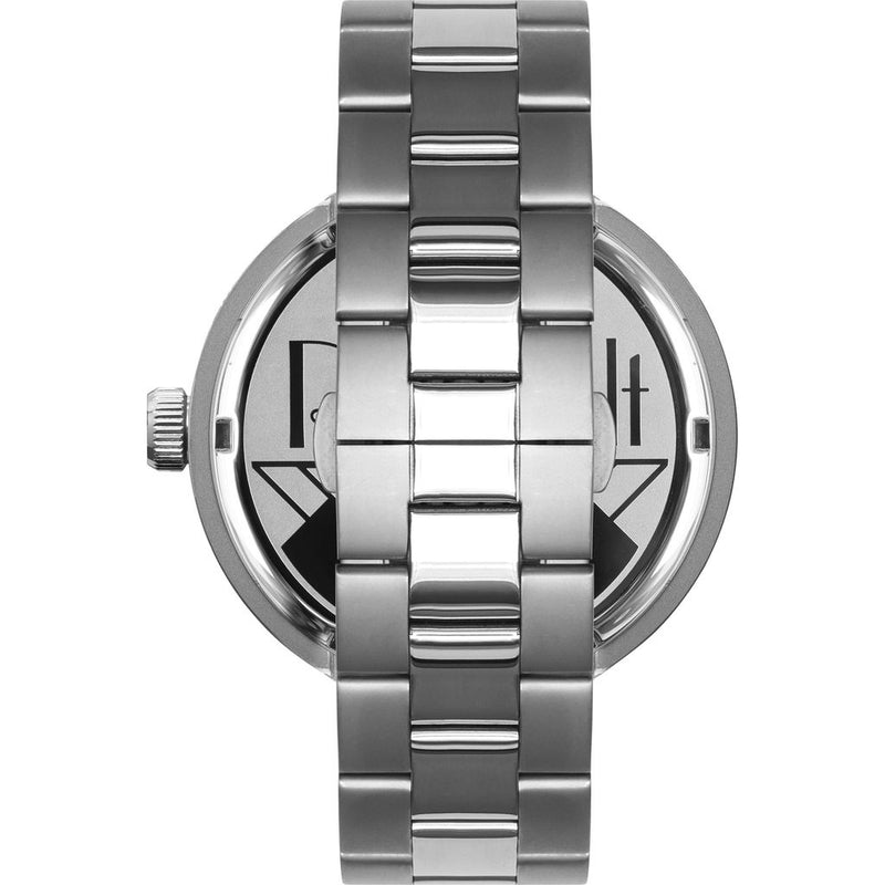 Vestal Roosevelt 3-Link Metal Watch | Silver/Marine/Gold