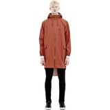 RAINS Waterproof Parka Coat | Rust 1233 XS/S