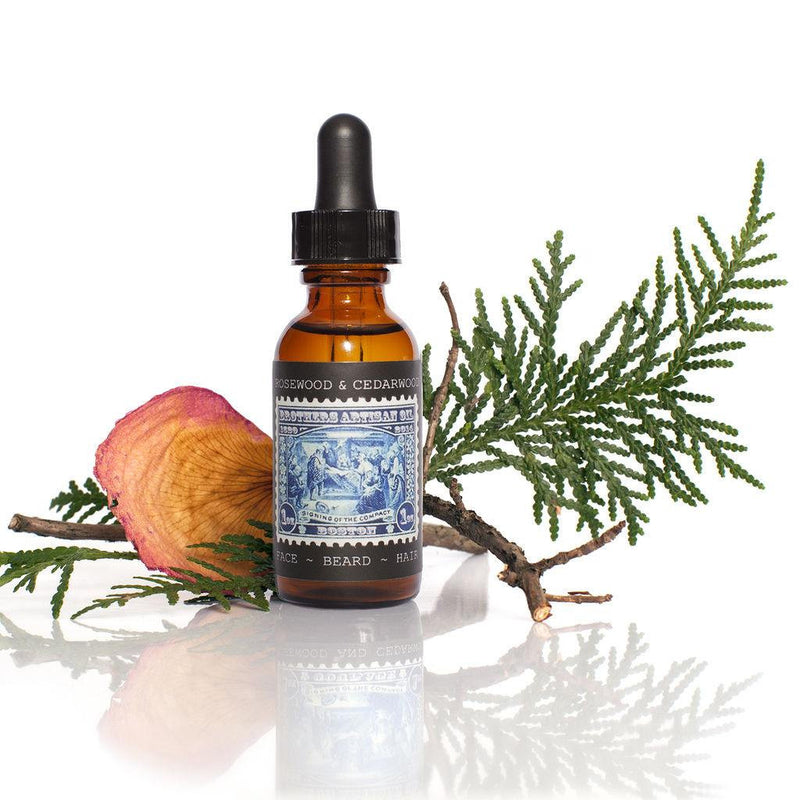 Brothers Artisan Oil Grooming Oil | Rosewood & Cedarwood Oil- RWCW1D