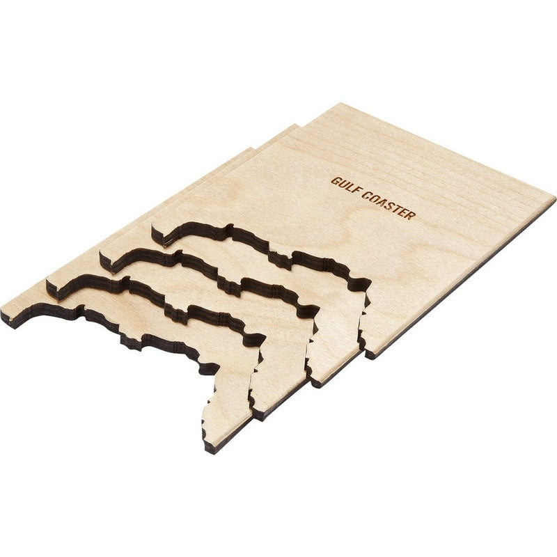 Reed Wilson Design Gulf Coaster 4 Piece Set | Baltic Birch CSTR103