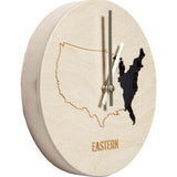 Reed Wilson Design Eastern Time Zone Clock | Baltic Birch CLK104
