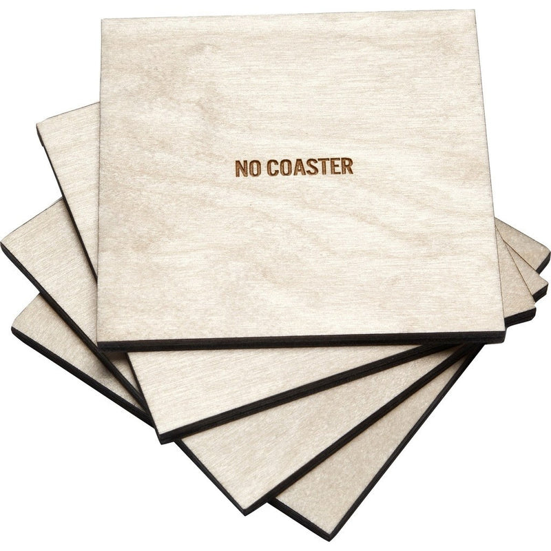 Reed Wilson Design No Coaster 4 Piece Set | Baltic Birch CSTR105