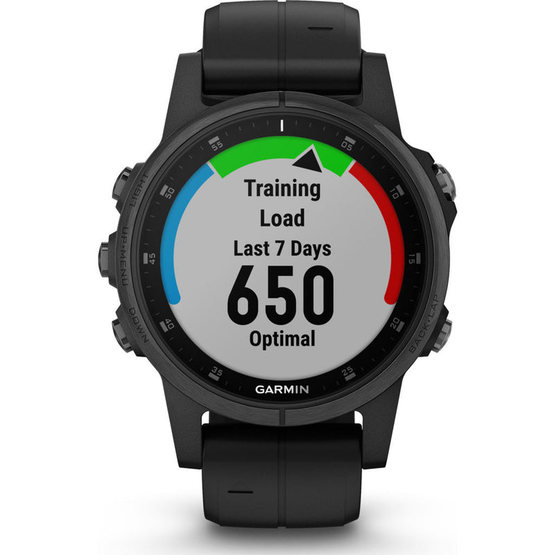 Garmin Fenix 5S Plus Sapphire Multisport GPS Watch | Black 010-01987-02