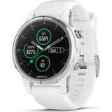 Garmin Fenix 5S Plus Sapphire Multisport GPS Watch | Carrara White 010-01987-00