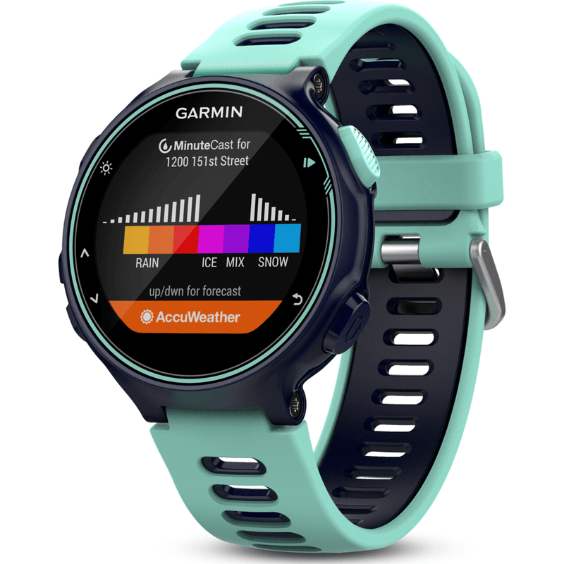 Garmin Forerunner® 735XT GPS Multisport Watch | Midnight/Frost Blue