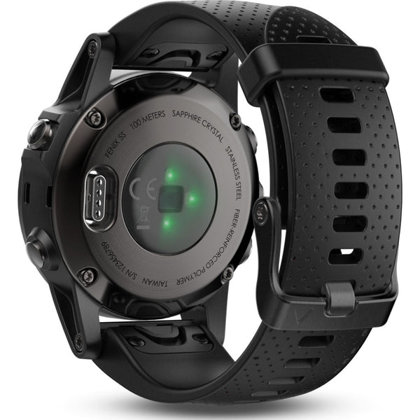 Garmin Fenix 5S Sapphire Multisport GPS Watch | Black 010-01685-10