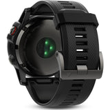 Garmin Fenix 5X Sapphire Multisport GPS Watch | Black Silicone 010-01733-00