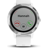 Garmin Vivoactive 3 Activity Tracking GPS Smartwatch | White & Stainless Steel 010-01769-21