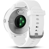 Garmin Vivoactive 3 Activity Tracking GPS Smartwatch | White & Stainless Steel 010-01769-21