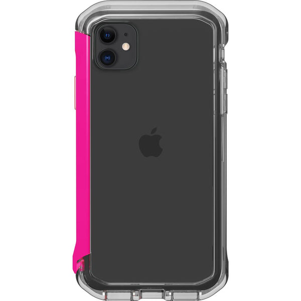 Elementcase Rail iPhone 11 Case | Clear/Flamingo
