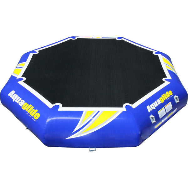 Aquaglide Rebound 16 Inflatable Trampoline | Yellow/Blue/Black 58-5209101