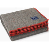 Faribault Eco-Woven Wool Throw | Red 14299 50x72