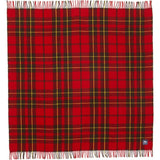 Faribault Pak-a-Robe Plaid Packable Wool Throw | Nokomis Red 17252 50x60