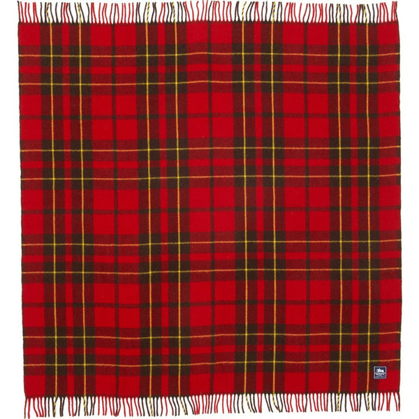 Faribault Pak-a-Robe Plaid Packable Wool Throw | Nokomis Red 17252 50x60