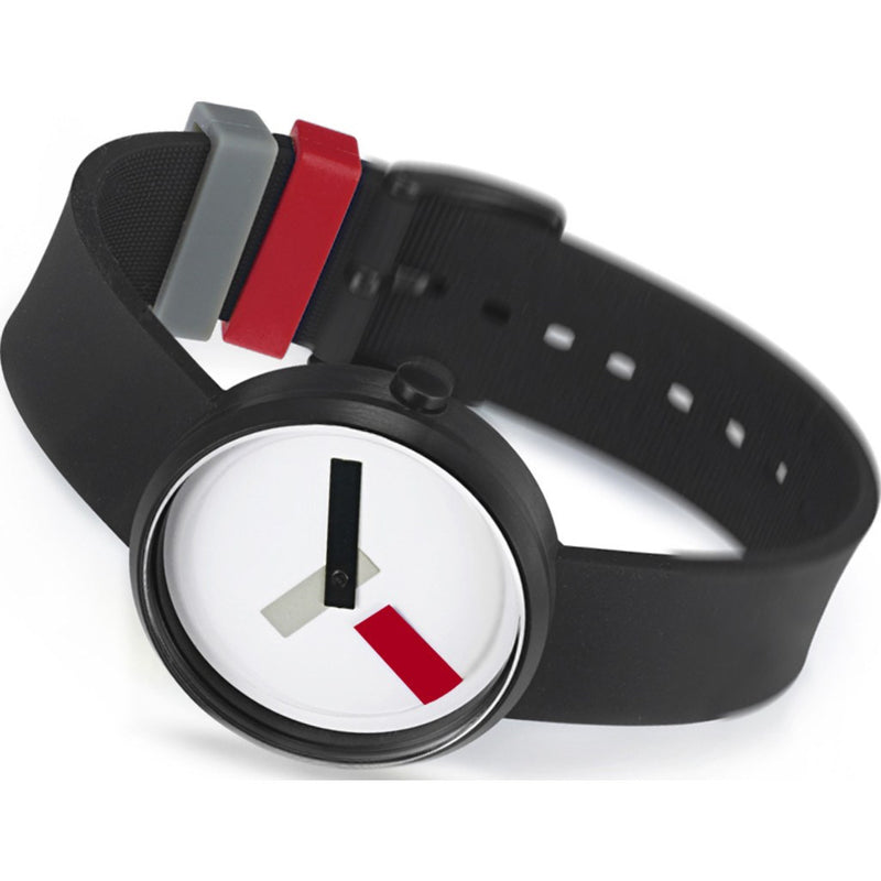 Projects Watches Suprematism Watch | Red/Black Silicone 7296 RS