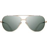 Shwood Redmond Titanium Sunglasses | Gold & Ebony / G15 Polarized