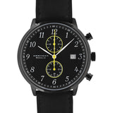 Armogan Regalia S-25 Chronograph Watch | Midnight Black