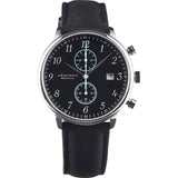 Armogan Regalia Chronograph Watch | Silver Black C33
