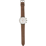 Armogan Regalia Chronograph Watch | Silvered White S89
