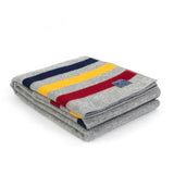 Faribault Revival Stripe Wool Throw