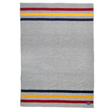 Faribault Revival Stripe Wool Throw