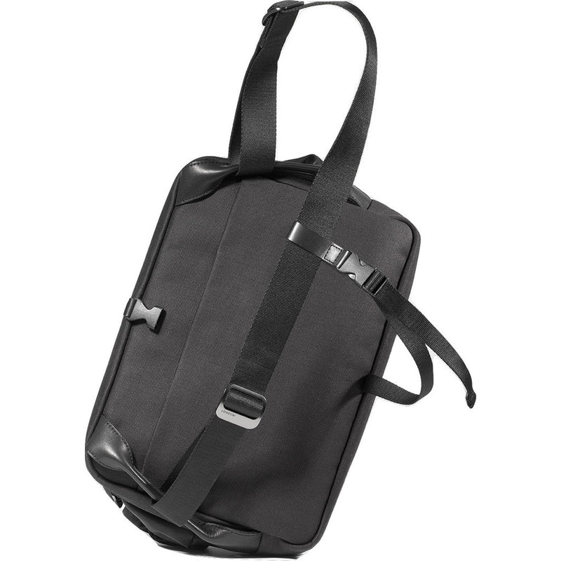 Cote&Ciel Riss Alias Cowhide Leather Sling Bag | Agate Black 28463