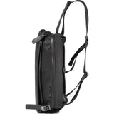Cote&Ciel Riss Alias Cowhide Leather Sling Bag | Agate Black 28463